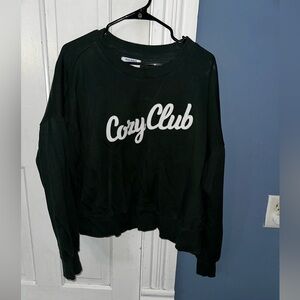 Old Navy Dark Green Cozy Sweatshirt